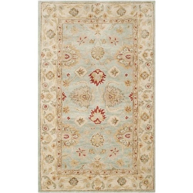 Safavieh Antiquity Grey Blue Traditional Rug - 3' x 5'