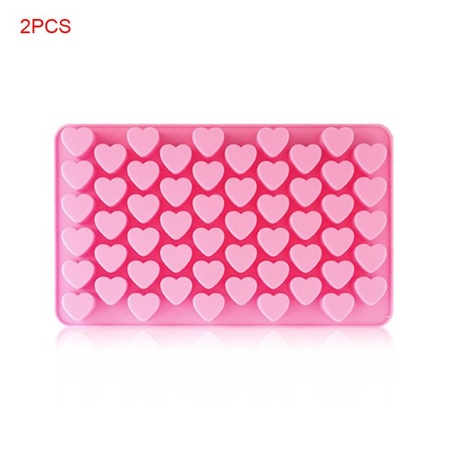 2 Pièces d'Amour en Forme de Coeur Moule à Biscuits Gâteau Moule à Chocolat