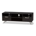 thumbnail image 1 of Baxton Studio Warwick 47" TV Stand in Dark Brown, 1 of 11