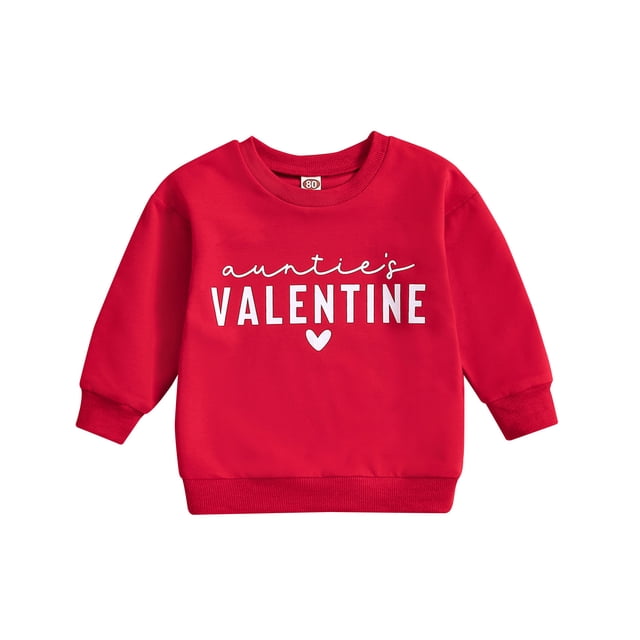 TZEWGL Crewneck Tops For Toddler Letter Print Long Sleeve Clothes For Baby size 6-12M