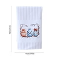 thumbnail image 3 of Qocolhg Easter Decorations for Home, Party Decor Supplies, Egg Bunny Rabbit Themed Decorative, Easter Polyester Platter Towel Kitchen Rag Easter Towel, 3 of 6