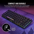 thumbnail image 3 of CORSAIR K65 PRO MINI RGB - Clavier - 65 %, Jeu - Rétroéclairé - USB - Anglais Américain - Commutateur de Touches : CORSAIR OPX RGB, 3 of 7