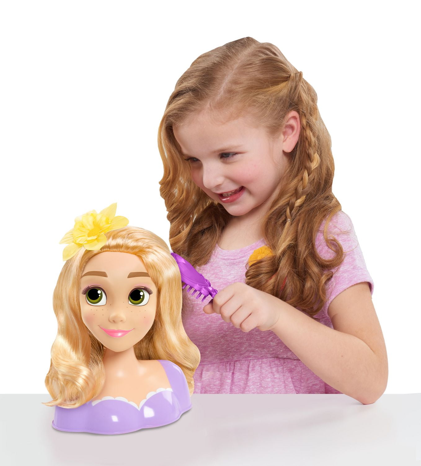Tête de Coiffure Princesse Disney de Raiponce