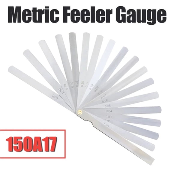 Feeler Gauge Metric Thickness Gauge Set For Measurement Sheet Gauge Blades Valves Foliage Of Valves Gap Gauge Tools ,Easy to Use