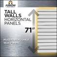 thumbnail image 3 of Arrow Select Steel Storage Shed, 8x8, Gris bleu, 3 of 6