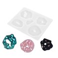 thumbnail image 2 of Earrings Silicone Mold Irregular DIY Jewelry Epoxy Mold Necklace Resin Mold, 2 of 8