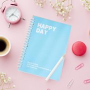 Dvkptbk binder notebook Student A5 Loose-leaf Notebook Stylish Notebook with Polypropylene Cover 60-Sheet Thickened Lined Loose-Leaf Notebook