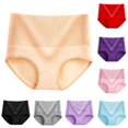 thumbnail image 1 of SNNROO Culottes en Coton Extensible Taille Haute Invisibles Bikini Douces Extensibles Respirantes, 1 of 4
