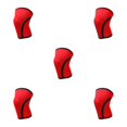 thumbnail image 2 of Ruiboury 1/2/3/5 Non-skid Knee Sleeves Weightlifting Lightweight And Fashionable Support Model B all red S 5PCS, 2 of 6