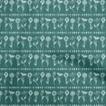 thumbnail image 1 of oneOone Silk Tabby Dark Green Fabric Block Craft Projects Decor Fabric Printed By The Yard 42 Inch Wide-XY, 1 of 5