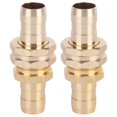 thumbnail image 1 of Hose Adapter,2Pcs G3/4 Aluminum Alloy Hose Repair Kit Water Hose End Mender Convenient Use, 1 of 14