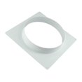 thumbnail image 4 of Air Vent Duct Connector Flange Straight Ventilation Pipe Plastic Ducting Tools, 4 of 8