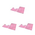 thumbnail image 2 of kurtrusly 1/2/3 Polyester Chenille Rug Carpet With Soft Texture Good Stepping Feeling And Strong Grip Prompt Pink 50*80+50*50 3PCS, 2 of 6