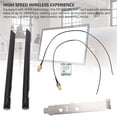 thumbnail image 3 of Wireless M.2 WiFi Card WiFi6 1800Mbps  5.2 Wireless  Card RTL8852BE for Linux, 3 of 7