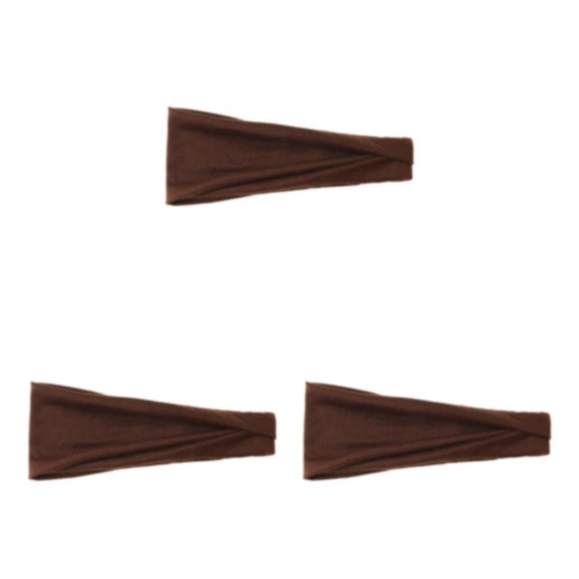 maskred Elastic Hair Bands For High Elasticity And Sweat Absorption 20dark coffee 1 3Set