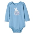 thumbnail image 1 of George Baby Girls' Long-Sleeve Bodysuit, 1 of 2