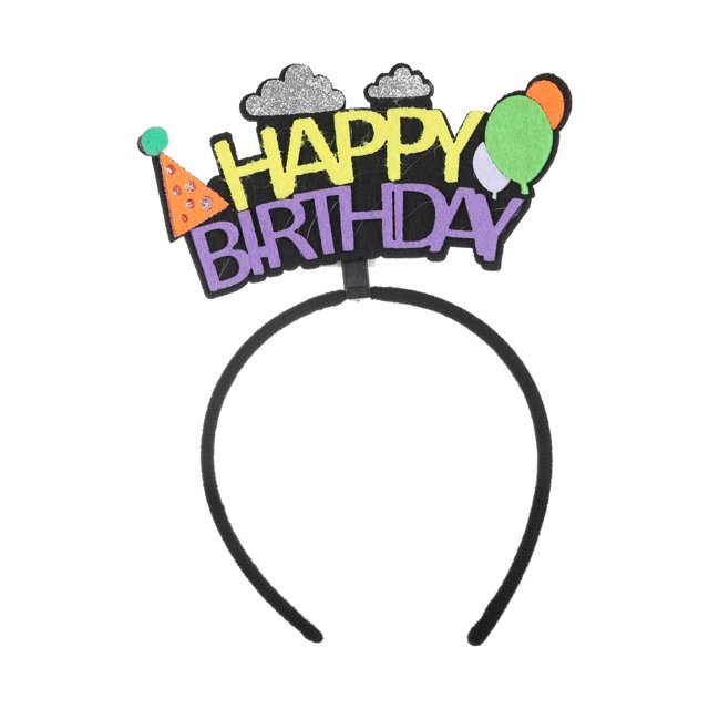 Baohd Shining Pink Birthday Headband