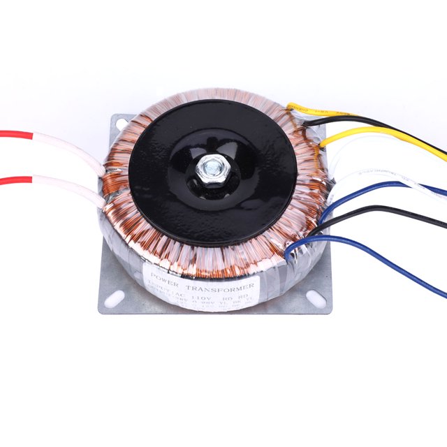 Ring Transformer, AC 28V Transformer, 200W 28V Single Tone Board Transformer For Home Ring AC 110V To Dual AC 12V