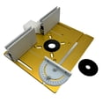 thumbnail image 4 of Amdohai Set of 3 Router Table Insert Plate Aluminum Alloy Wood Milling Flip Board Trimming Machine Engraving Auxiliary Tool Woodworking Benches, 4 of 8