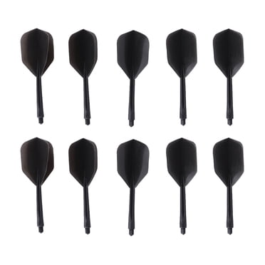 MasteelfCA 10 Pcs Fléchettes Professionnelles et Arbres Accessoire pour Fléchettes Arceau de Fléchettes Intégré