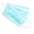 thumbnail image 4 of 100-Piece 3-Ply Disposable Blue Face Masks SHIP FROM TORONTO, 4 of 5