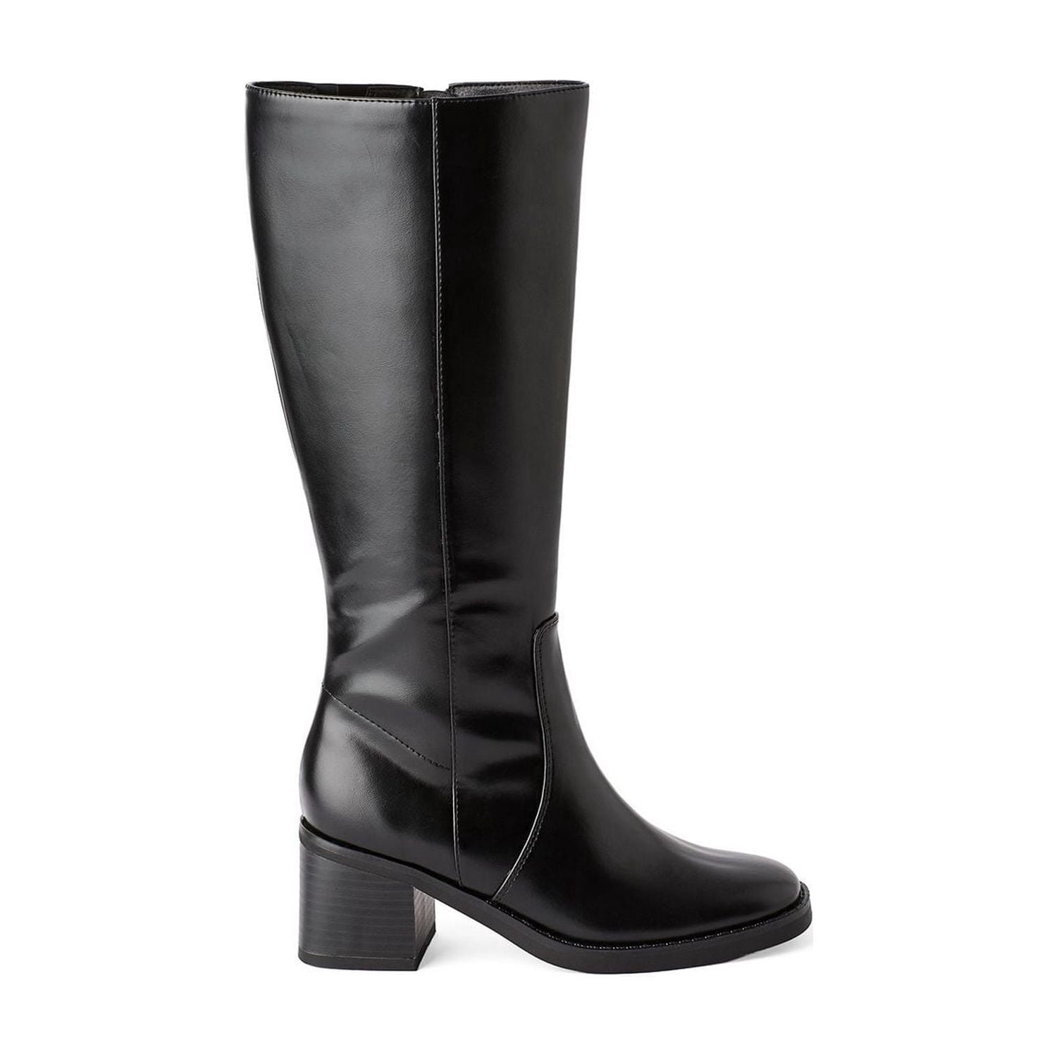 Bottes hautes à talons moulés George pour femmes