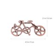 thumbnail image 2 of KAKOWELY Brain Teaser Puzzles 4Pcs Metal Brain Teaser Puzzles Intelligent Unlock Toy Educational Metal Interlock Toy4.33"X2.17"X0.12", 2 of 4