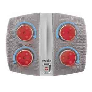 HoMedics Shiatsu Elite Massager de pied avec la chaleur- Gris