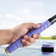 thumbnail image 1 of Wzzjkit 5 Rolls Tennis Racket Grip Tape No Slip Perforated Super Absorbent Tennis Overgrip Badminton Overgrip Pickleballs Overgrip, 1 of 6