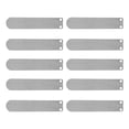 thumbnail image 1 of Tongue Shape Valve Plate, Intake Exhaust Valve Plate Cast Iron Heat Resistant  For 80mm Diameter Cylinders 80 Intake Long Plate,80 Exhaust Short Plate, 1 of 8