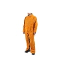 thumbnail image 1 of Welding Clothes For Men Flame Resistant Welder Protective Clothing Welder Overalls Leather Apron With Sleeves ,Durable Material, 1 of 5