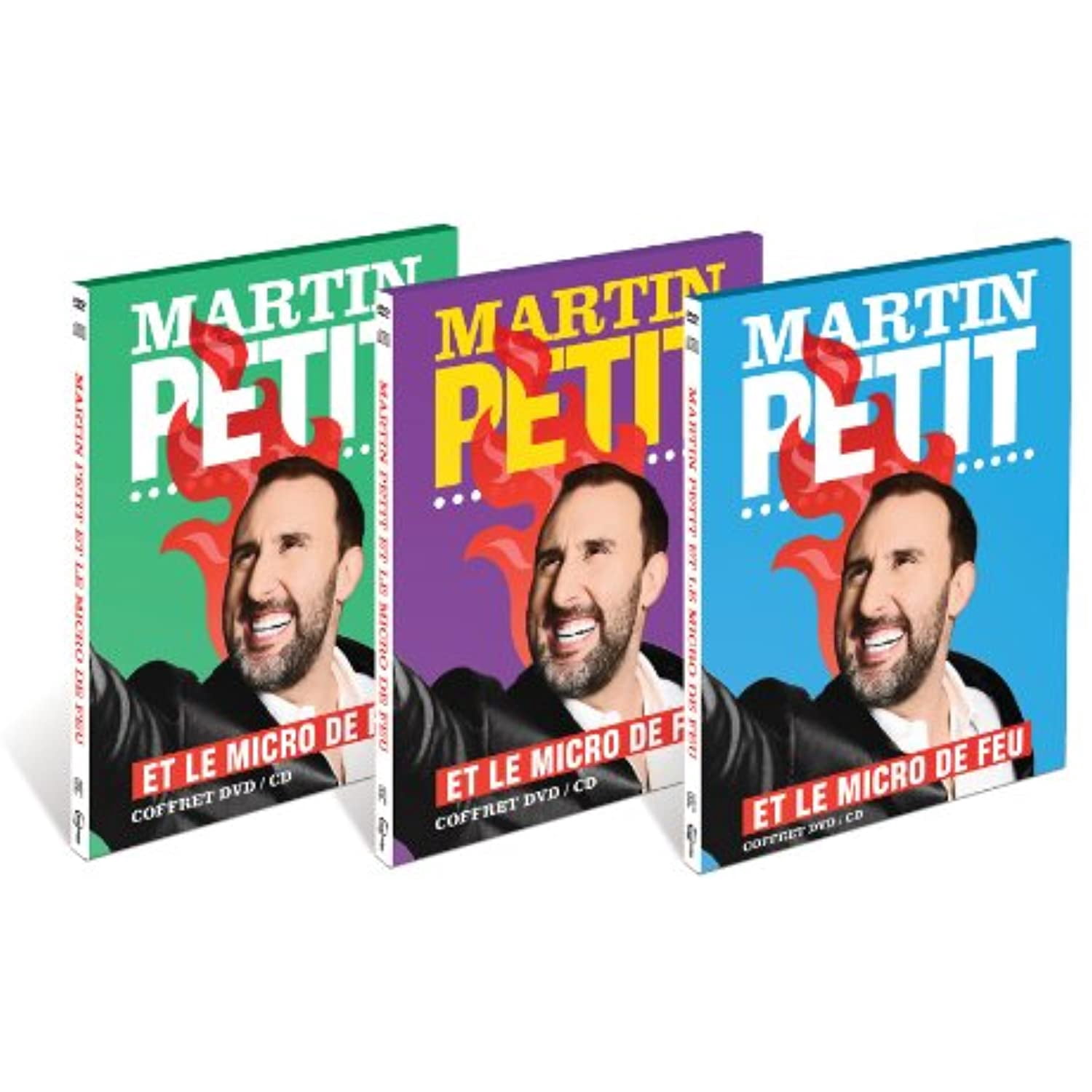 Martin Petit - Et Le Micro De Feu [Dvd+Cd]