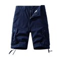 thumbnail image 4 of Birdeem Mens Plus Size Cargo Shorts Multi-Pockets Relaxed Summer Beach Shorts Pants, 4 of 9