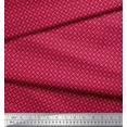 thumbnail image 2 of Soimoi Poly Georgette Fabric Geometric Small Printed Fabric 1 Yard 42 Inch Wide, 2 of 4