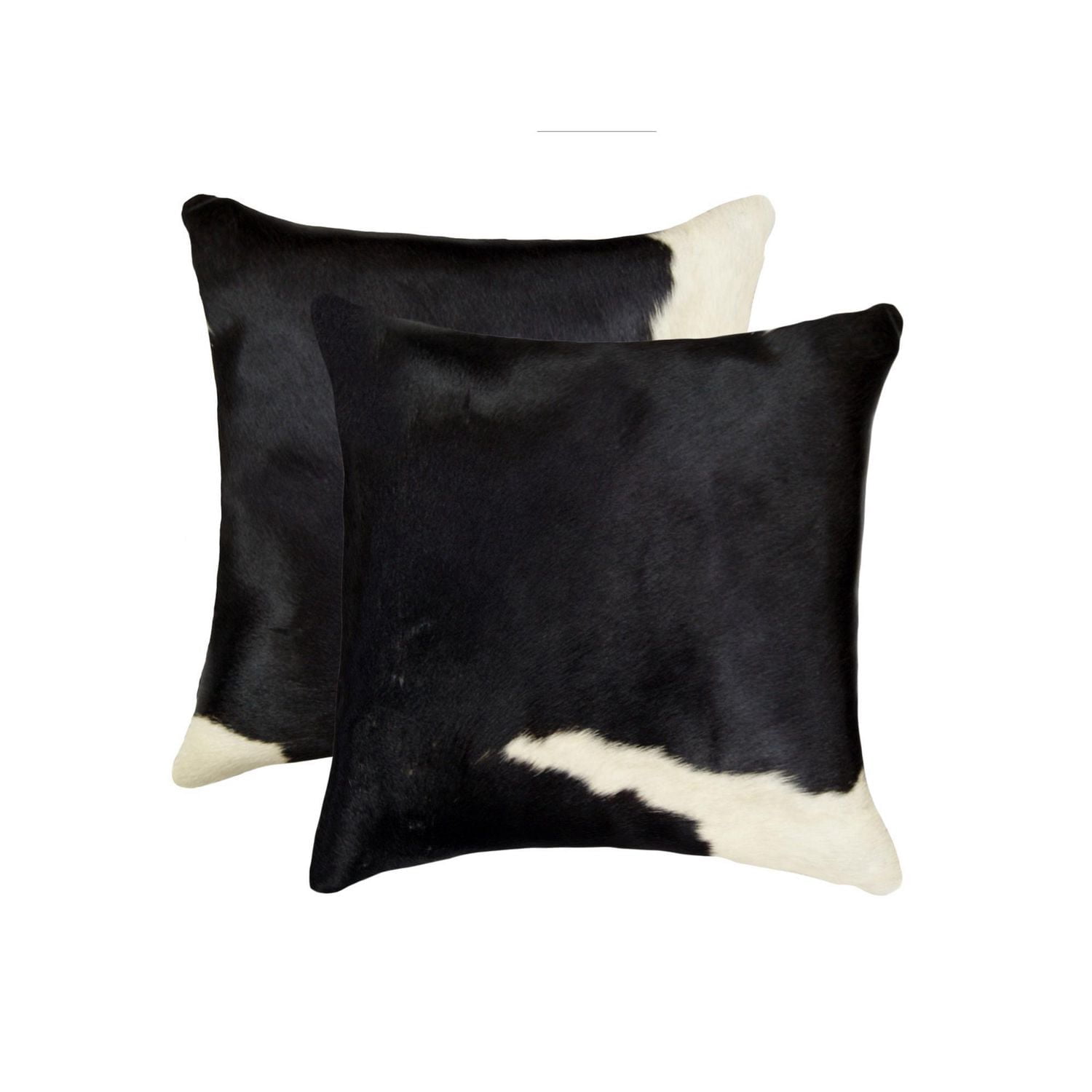 COUSSINS TORINO KOBE EN PEAU DE VACHE 18"X18" 2 PQT