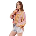 thumbnail image 4 of Inkmeso Printed Long Sleeve Oversized Shirt For WoMen's Loose Fit Button-Down Shirts Tunic, 4 of 7