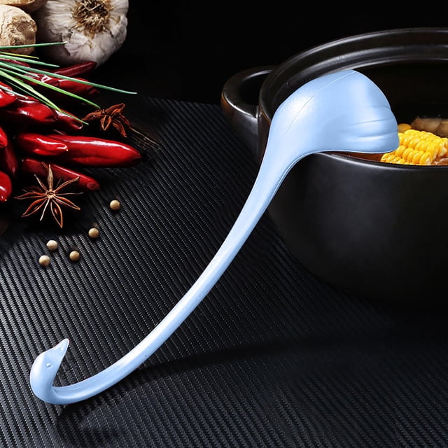 Chmadoxn Cuillères à Soupe Cuillère à Soupe Verticale avec Plateau une Louche