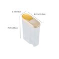 thumbnail image 3 of LSLJS Airtight Cereal Storage Container Clear 2L Airtight Kitchen Food Storage Container with Lids and Compartments for Grain Sugar Flour Rice Nut Snacks, Home Accessories, 3 of 6