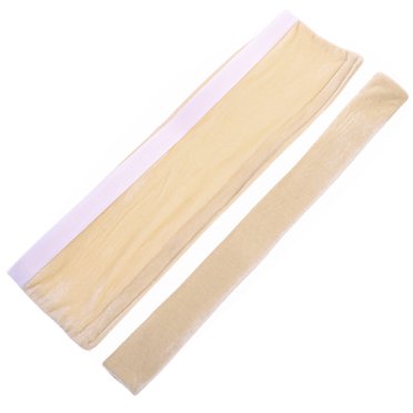 Miangastore Housses de Poignée Protectrices en Tissu Velours Beige 1 Paire 14.93x4.72 Po
