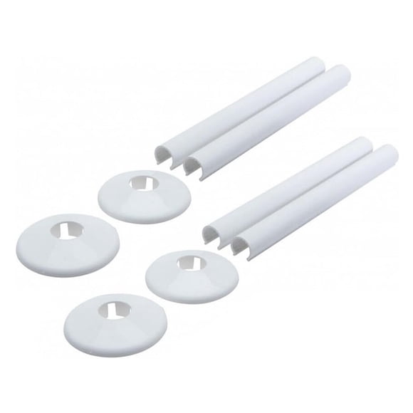 mmirethe Radiator Pipe Covers Covers And Collars For Pipes Chrome Effect Pipe Covers And Collars Pipe Covers white