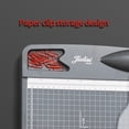 thumbnail image 3 of JIELISI Mini Paper Trimmer Guillotine Cutter A4 Cut Length Desktop Paper Cutting Machine with Security, 3 of 8