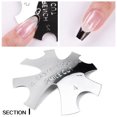 thumbnail image 1 of Cristaux d'Ongles Plaque en Acier Inoxydable Cristal Argenté Pochoir d'Ongles Couleur en Acier Inoxydable Modèle, 1 of 1
