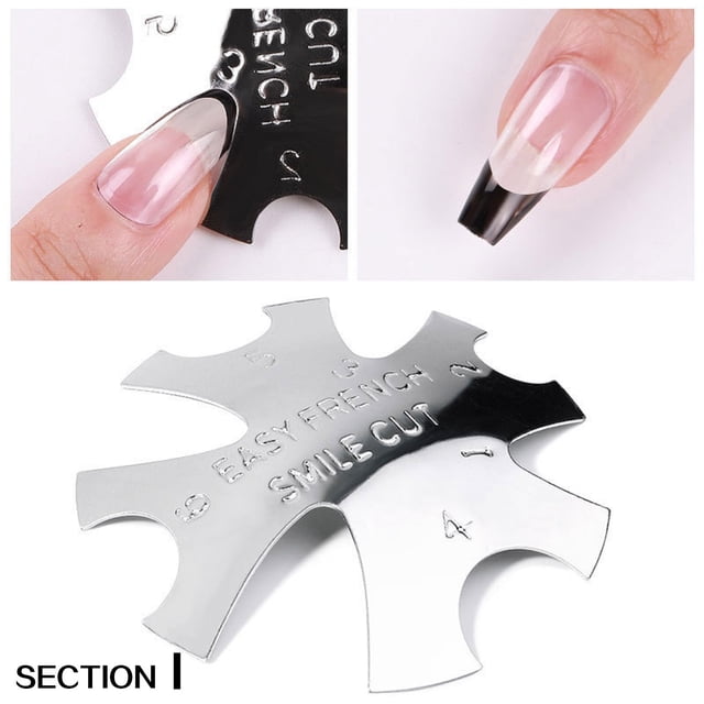 Cristaux d'Ongles Plaque en Acier Inoxydable Cristal Argenté Pochoir d'Ongles Couleur en Acier Inoxydable Modèle