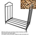 thumbnail image 3 of Porte-Bûches, Support Stable Économiseur d'Espace pour Intérieur Extérieur, 3 of 8