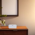 thumbnail image 4 of Raindrops White Wet Tissue Holder Box Refillable Wipes Container for Desktop and Travel, 4 of 8
