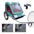 thumbnail image 2 of Bike Trailer Steel Linker Bicycle Rear Rack Baby Pet Hitch Linker Connector, 2 of 8