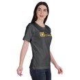 thumbnail image 2 of Inkmeso T-shirt à Col Rond Vacciné Pro-Vaccin en Coton pour Femmes, 2 of 9