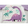 thumbnail image 4 of Little Hand Girls Dinosaur Pajamas Sets Cotton Pjs Sleepwear 7T, 4 of 8