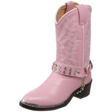 Durango Lil' Botte Western Rose et Chrome BT568 (Tout-Petit/petit Enfant/grand Enfant)