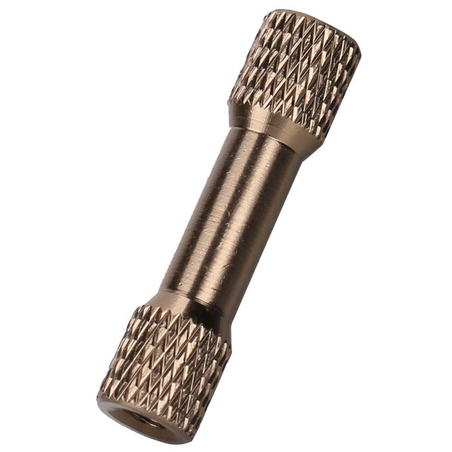 Column Spacer For Drone 10 Pcs Standoff M3x25mm Anodized Aluminum Alloy Female Thread Column Balanced Spacer For QuadcopterTitanium Gray